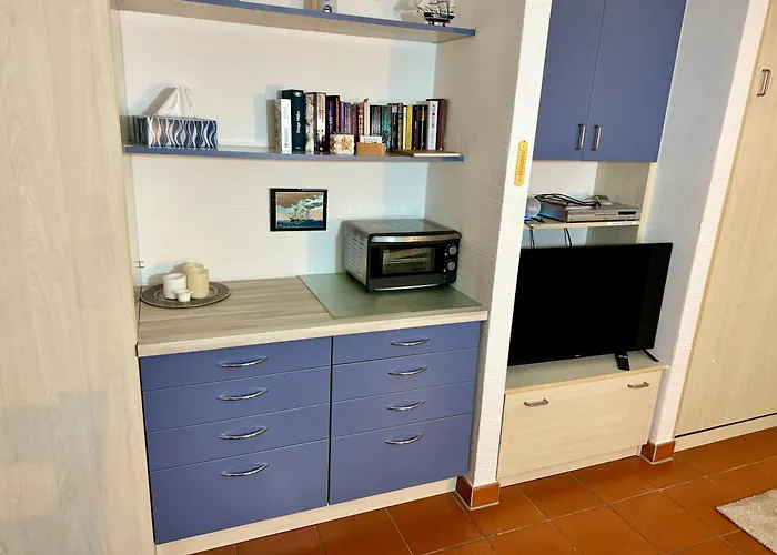 Moewenblick Bakenberg-41 Ferienwohnung Mit Terrasse, Doppelbett, Schlafsofa, Vollstaendige Komfortkueche