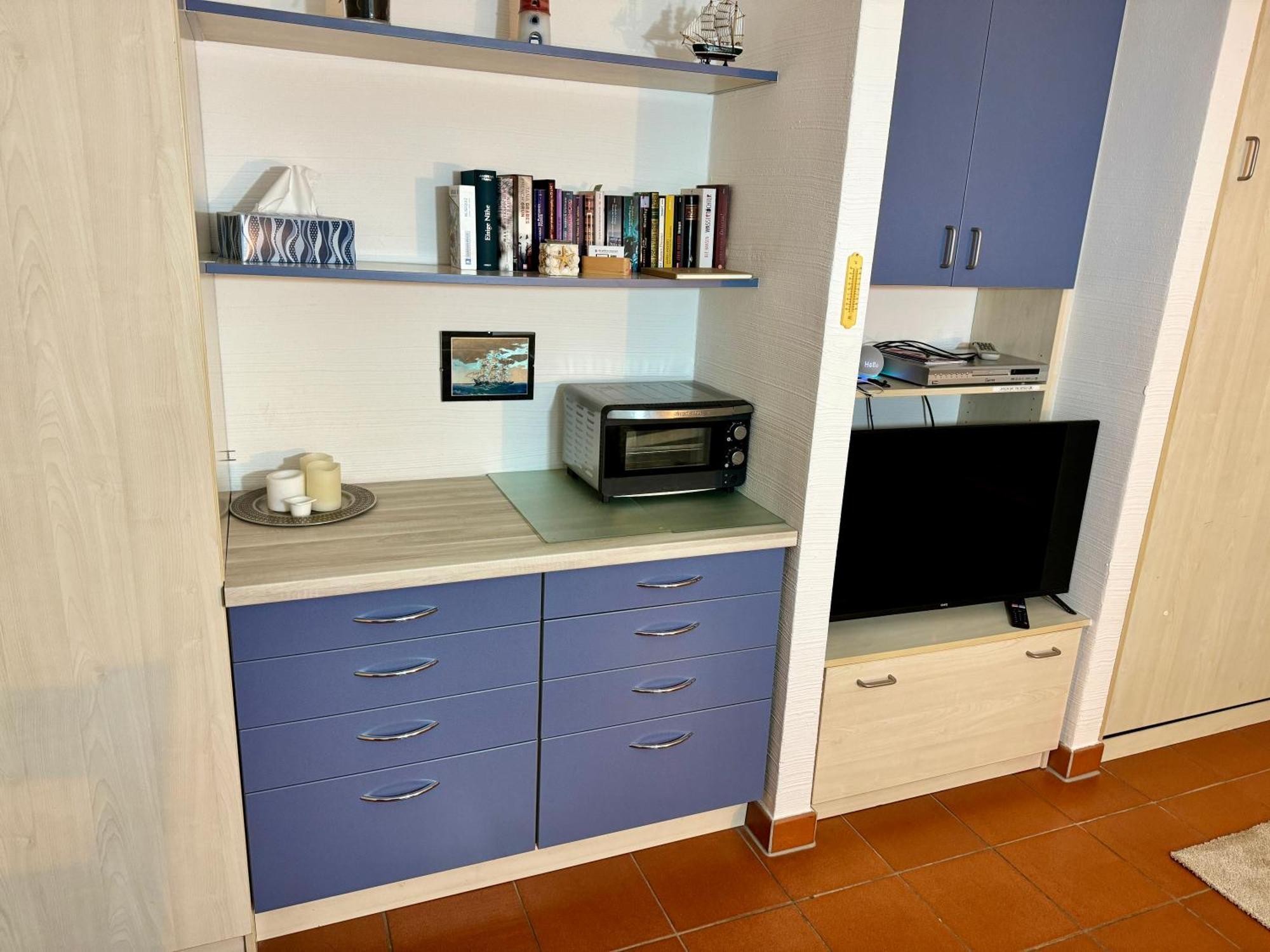Moewenblick Bakenberg-41 Mit Terrasse, Doppelbett, Schlafsofa, Vollstaendige Komfortkueche *