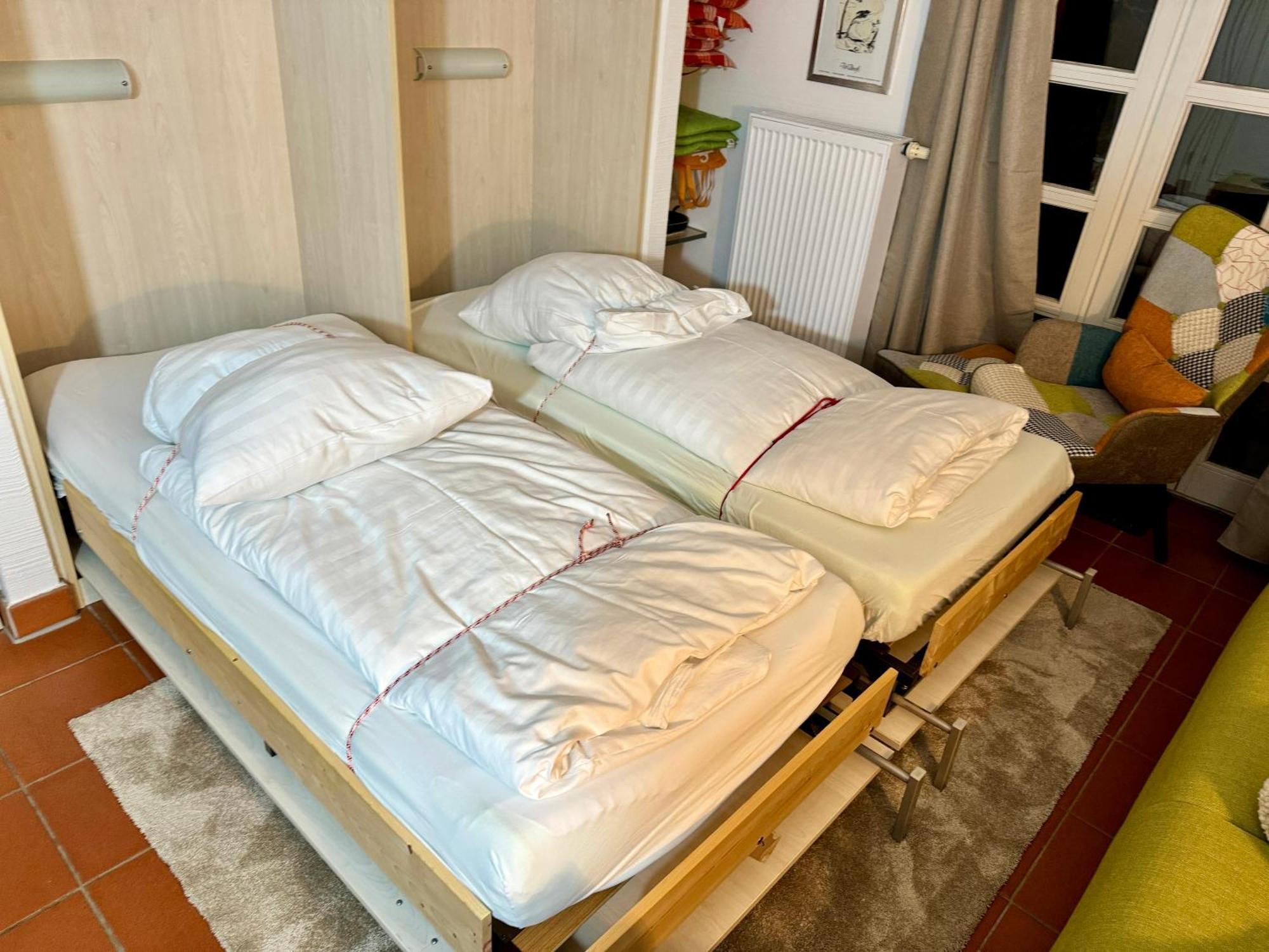 Moewenblick Bakenberg-41 Mit Terrasse, Doppelbett, Schlafsofa, Vollstaendige Komfortkueche *